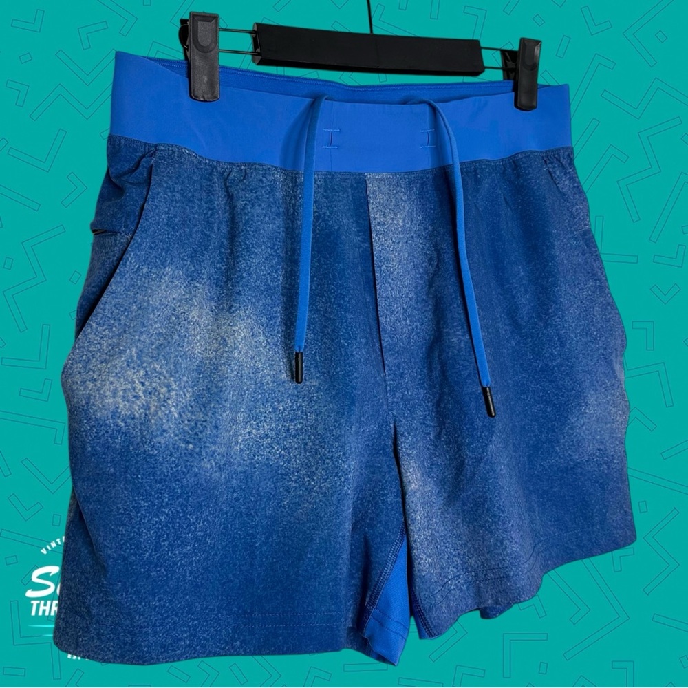 lululemon athletica Blue Athletic Shorts